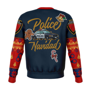 Police Navidad Christmas Crewneck Sweatshirt