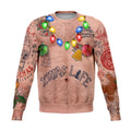 Sexy Xmas Life Tattoo Christmas Crewneck Sweatshirt