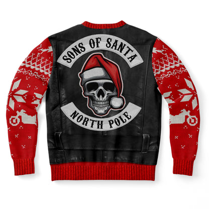 Sons Of Santa North Pole Ugly Christmas Sweater