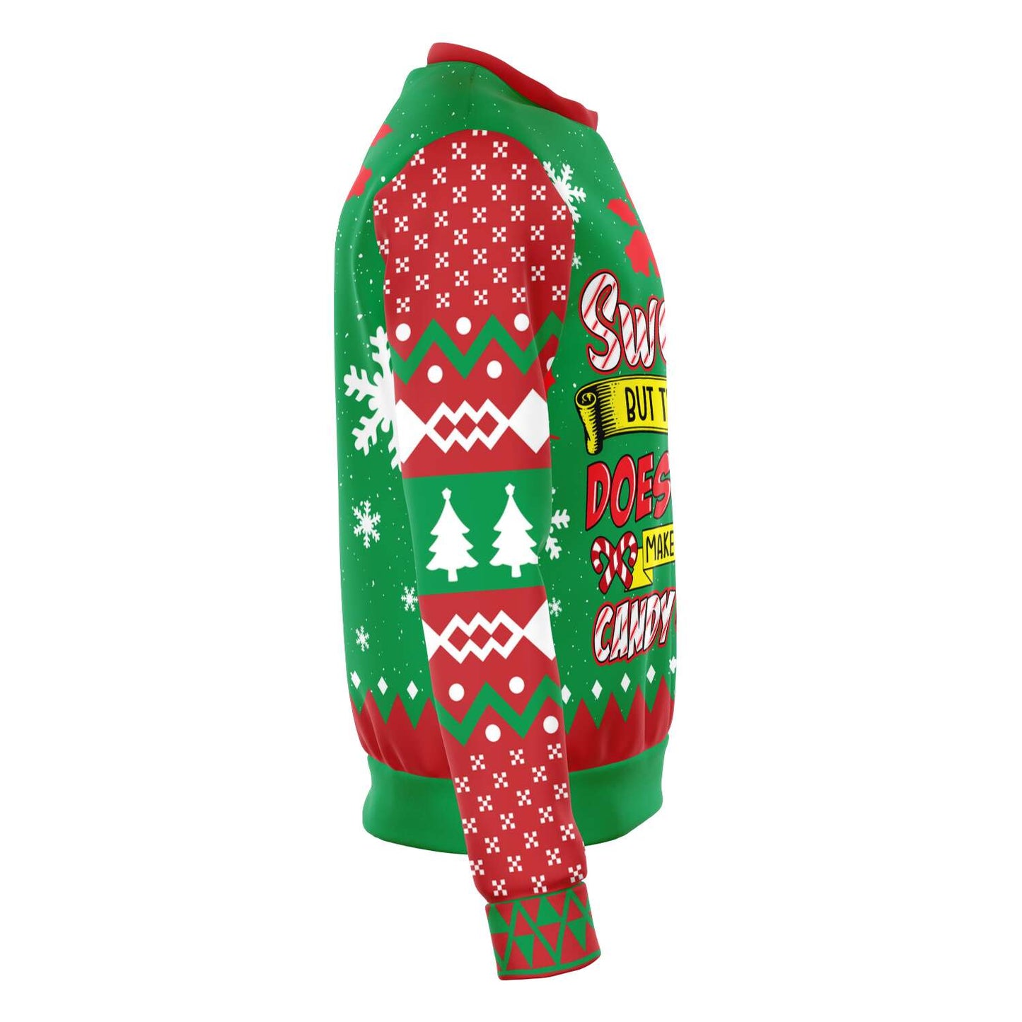 Sweet But Twisted Does That Make Me A Candy Cane Ugly Christmas Sweater