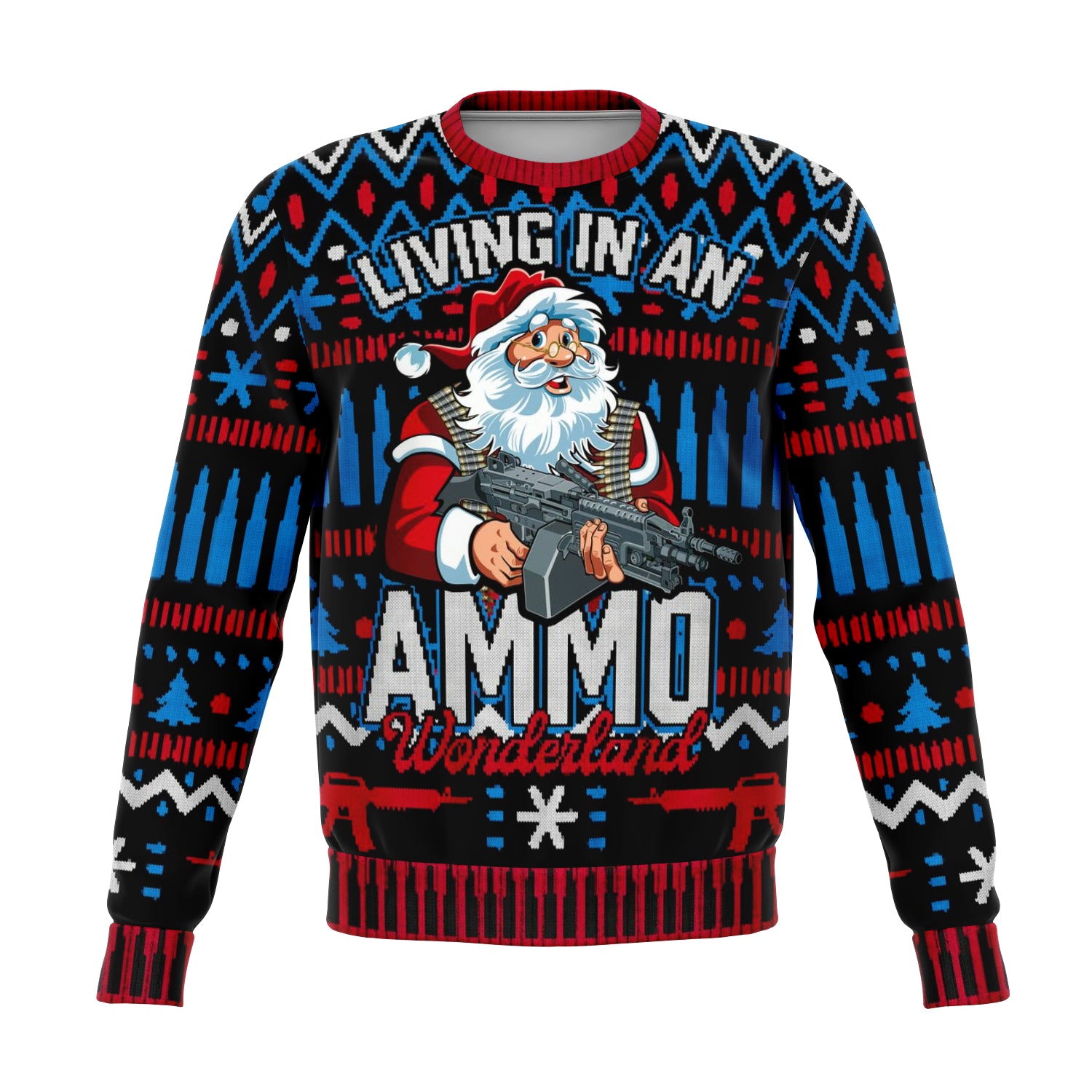 Living in an Ammo Wonderland Ugly Christmas Sweater