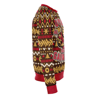Rudolph The Red Nosed Gaindeer Ugly Christmas Sweater