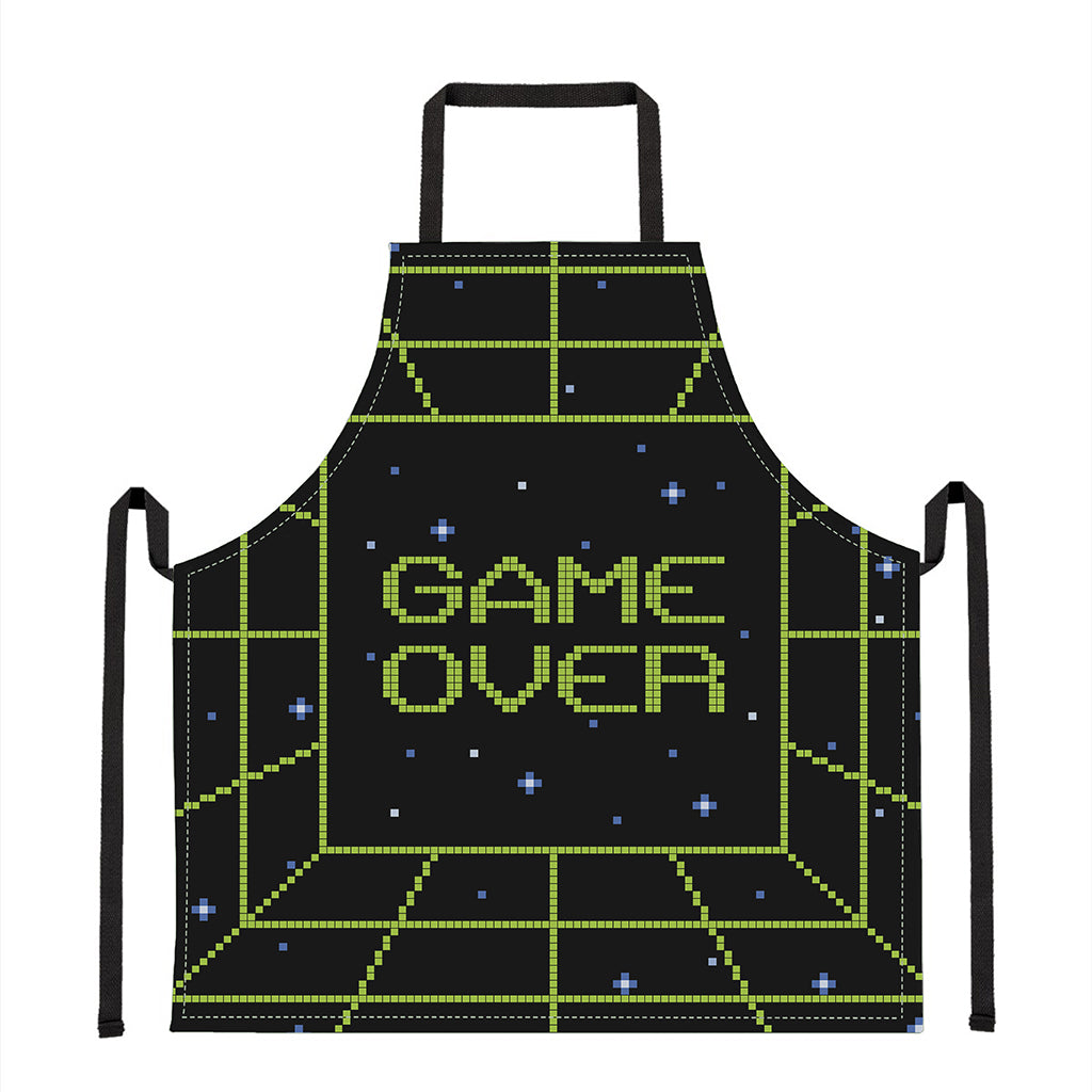 8-Bit Game Over Print Apron