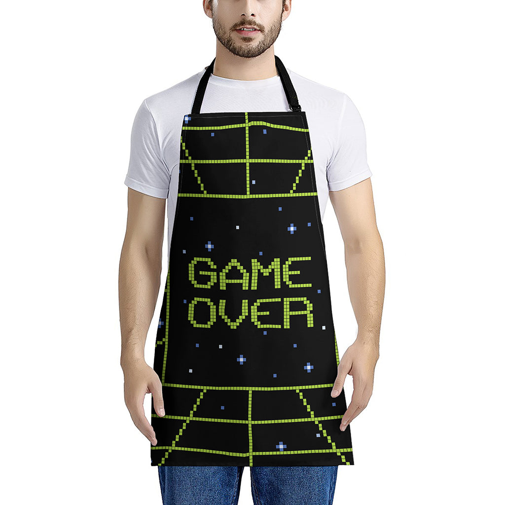 8-Bit Game Over Print Apron