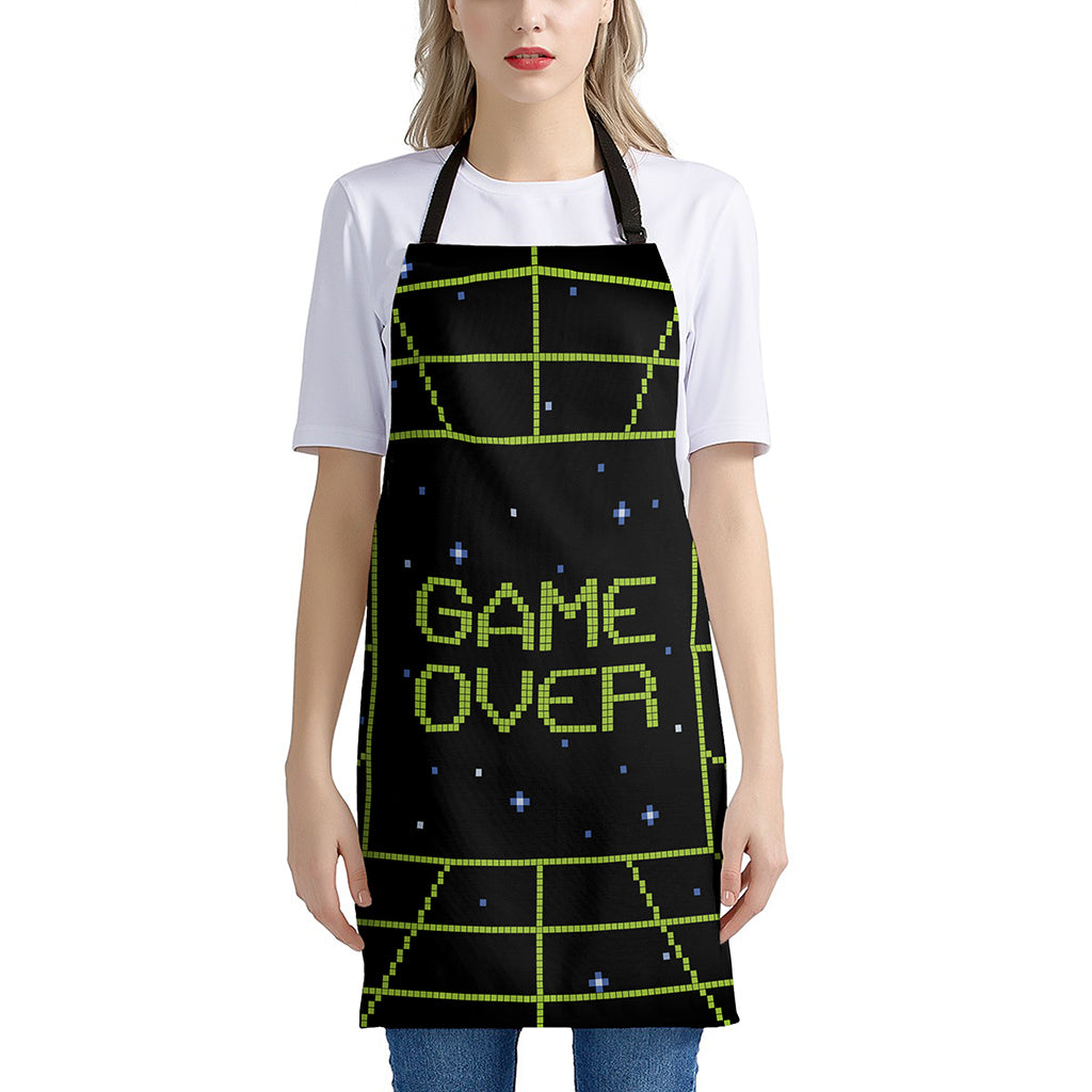 8-Bit Game Over Print Apron