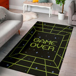 8-Bit Game Over Print Area Rug