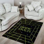 8-Bit Game Over Print Area Rug