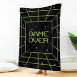 8-Bit Game Over Print Blanket