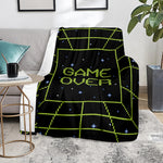 8-Bit Game Over Print Blanket