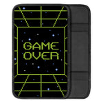 8-Bit Game Over Print Car Center Console Cover