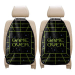 8-Bit Game Over Print Car Seat Organizers
