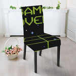 8-Bit Game Over Print Dining Chair Slipcover