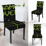 8-Bit Game Over Print Dining Chair Slipcover