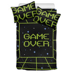8-Bit Game Over Print Duvet Cover Bedding Set