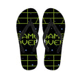 8-Bit Game Over Print Flip Flops