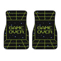 8-Bit Game Over Print Front Car Floor Mats