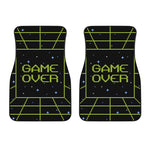 8-Bit Game Over Print Front Car Floor Mats