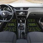 8-Bit Game Over Print Front Car Floor Mats