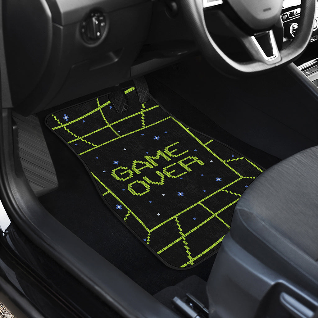 8-Bit Game Over Print Front Car Floor Mats