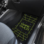 8-Bit Game Over Print Front Car Floor Mats