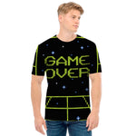 8-Bit Game Over Print Men's T-Shirt