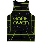 8-Bit Game Over Print Men's Tank Top