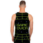 8-Bit Game Over Print Men's Tank Top