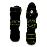 8-Bit Game Over Print Muay Thai Shin Guard