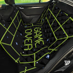 8-Bit Game Over Print Pet Car Back Seat Cover