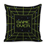 8-Bit Game Over Print Pillow Cover