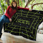 8-Bit Game Over Print Quilt