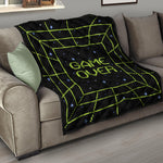 8-Bit Game Over Print Quilt