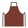 8-Bit Pixel Brick Wall Print Apron