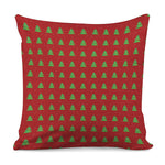 8-Bit Pixel Christmas Tree Pattern Print Pillow Cover