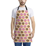 8-Bit Pixel Donut Print Apron