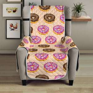 8-Bit Pixel Donut Print Armchair Protector