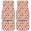 8-Bit Pixel Donut Print Front and Back Car Floor Mats