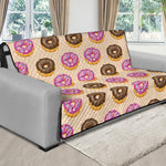 8-Bit Pixel Donut Print Futon Protector