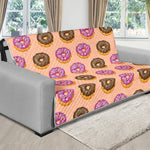 8-Bit Pixel Donut Print Futon Protector