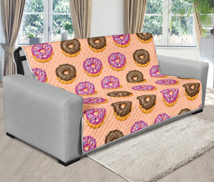 8-Bit Pixel Donut Print Futon Protector