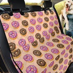 8-Bit Pixel Donut Print Pet Car Back Seat Cover