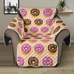 8-Bit Pixel Donut Print Recliner Protector