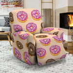 8-Bit Pixel Donut Print Recliner Slipcover