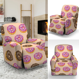 8-Bit Pixel Donut Print Recliner Slipcover