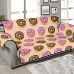 8-Bit Pixel Donut Print Sofa Protector