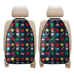 8-Bit Pixel Game Items Print Car Seat Organizers