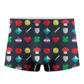 8-Bit Pixel Game Items Print Men's Boxer Briefs