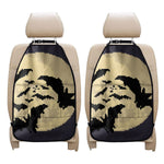 8-Bit Pixel Halloween Bat Print Car Seat Organizers