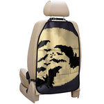 8-Bit Pixel Halloween Bat Print Car Seat Organizers