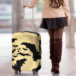 8-Bit Pixel Halloween Bat Print Luggage Cover